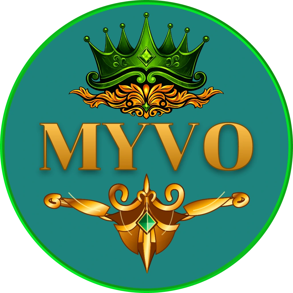 MYVO – Discover premium live casino entertainment for players in Mexico Confident casino hostess in a luxury gaming hall with roulette lights behind her representing the high quality live casino games available on MYVO in Mexico